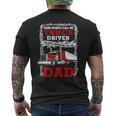 Truck Driver Some People Call Me Truck Driver The Most Important Call Me Dad Men's T-shirt Back Print