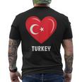 Turkey Flag Jersey T-Shirt mit Rückendruck