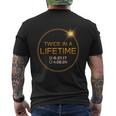 Twice In A Lifetime Total Solar Eclipse 2024 Astronomy Men's T-shirt Back Print