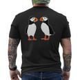 Two Cute Puffin T-Shirt mit Rückendruck