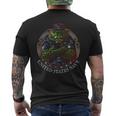 The United States Gator Navy Mens Back Print T-shirt