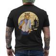 Urban Hipster Tiger Animal Graphic Men's T-shirt Back Print