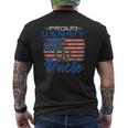 Us Navy Proud Uncle Proud Us Navy Uncle For Veteran Day Mens Back Print T-shirt