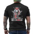 This Is Usa We Love Freedom We Drink Beer Skull Mens Back Print T-shirt