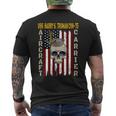 Uss Harry S Truman Cvn-75 Veterans Day Dad Boy Son Grandpa Mens Back Print T-shirt