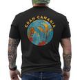 Vacaciones Españolas Deerano Islas Canarias Gran Canaria Camiseta Hombre Estampado Espalda