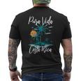 Vacaciones Familiaresintage En Costa Rica Playa Puraida Camiseta Hombre Estampado Espalda