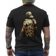 Veni Vidi Vici Spqr Roman Empire Quote T-Shirt mit Rückendruck