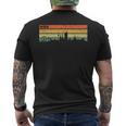 Vienna Vintage Skyline Retro City Austria Austria T-Shirt mit Rückendruck