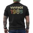 Vintage 1985 38Th Birthday Men's T-shirt Back Print