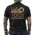 Vintage 2002 Retro 20Th Birthday Limited Edition Retro Men's T-shirt Back Print