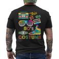 Vintage This Is My 80S Costume 1980S Retro Style Men's T-shirt Back Print