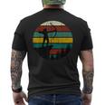 Vintage Archer Archers Bowman Archery Bow Hunting Men's T-shirt Back Print