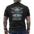 Vintage Birthday Born In 1964 Built In The 60S Mens Back Print T-shirt