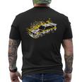 Vintage German Group B Rally Car Racing Motorsport Livery Men's T-shirt Back Print