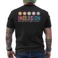 Vintage Inclusion Matters Special Education Neurodiversity Men's T-shirt Back Print