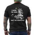 Vintage I Just Baked You Some Shut The Fucupcakes Cool Woman Men's T-shirt Back Print