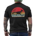 Vintage Retro Roadrunner Animal Lover Men's T-shirt Back Print