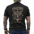 Vintage Retro Valkyrie Climb The-M0untain In Training Men's T-shirt Back Print