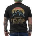Vintage Rocky Mountains National Park Colorado Men's T-shirt Back Print
