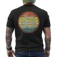 Vintage Vibes Hooties Musician Blowfish Retro Rock Summer Men's T-shirt Back Print