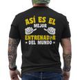 Volleyballoleibol El Mejor Entrenador Del Mundo Deporte Camiseta Hombre Estampado Espalda