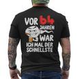 Vor 64 Jahren War Ich Mal Der Fastelste 64Th Birthday Man T-Shirt mit Rückendruck