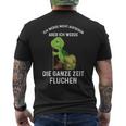 Wandern Ich Werde Nicht Aufgeben Aber Die Ganze Zeit Fluchen T-Shirt mit Rückendruck