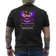 All I Want Is For My Dad In Heaven To Know How Much I Love & Miss Him Father's Day Mens Back Print T-shirt