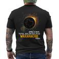 Waxahachie Texas Total Solar Eclipse 2024 Men's T-shirt Back Print