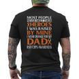 I Wear Orange For My Dad Rsdcrp Awareness Mens Back Print T-shirt