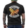 Weirdo And Beardo Bearded Dragon Lover Apparel Men's T-shirt Back Print