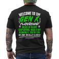 Welcome To Gen X Humor Generation X Gen X Men's T-shirt Back Print