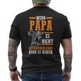 Wenn Papa Es Nicht Reparieren Kann Es Keine T-S S T-Shirt mit Rückendruck