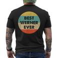 Werner First Name T-Shirt mit Rückendruck