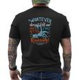 Whatever Doesn't Kill Me Had Better Start Running Scorpion Men's T-shirt Back Print