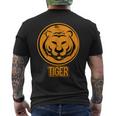 Wildlife Animal Tigercat Sun Tiger Men's T-shirt Back Print