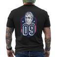 William Henry Harrison Ninth President Jersey StyleMen's T-shirt Back Print