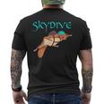 Wingsuit Flying Squirrel Skydiver Men's T-shirt Back Print