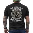 Wir Rufen Nicht Die Police We Call Not The Police Rocker T-Shirt mit Rückendruck