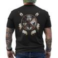 Wolves Angry Sharp Hunters Wolf Men's T-shirt Back Print