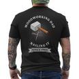 Woodworking Dad Diy Presents For Father's Day 1984 Men's T-shirt Back Print
