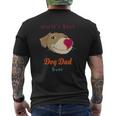 Worlds Best Dog Dad Ever for Pets Lover Mens Back Print T-shirt