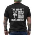 The Worst Thing About Prison Was The Dementors Mens Back Print T-shirt