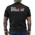 Zombie Rule 2 Double Tap Men's T-shirt Back Print