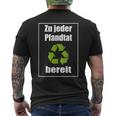 Zu Jedem Pfanddededeed T-Shirt mit Rückendruck