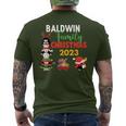 Baldwin Family Name Baldwin Family Christmas Men's T-shirt Back Print