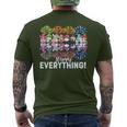 Happy Everything Gnomies Gnomes Holidays Christmas Xmas Men's T-shirt Back Print