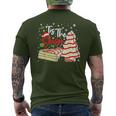 Tis The Season Christmas Tree Cakes Debbie Men's T-shirt Back Print