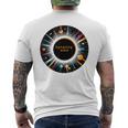 2024 Total Solar Eclipse America Totality Spring 40824 Men's T-shirt Back Print